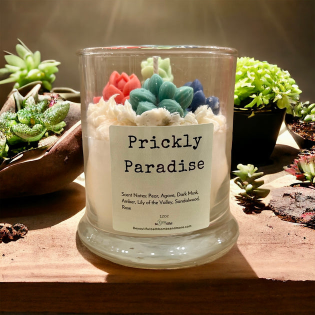 Prickly Paradise Dessert Candle | BeYOUtiful Bath* Body* Burn