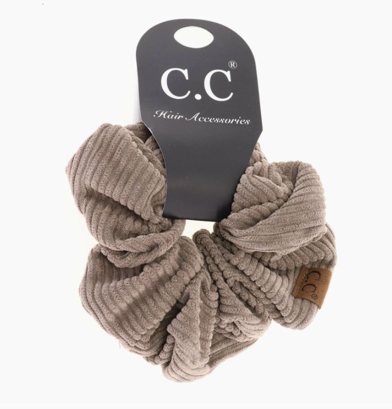 Corduroy C.C Scrunchie