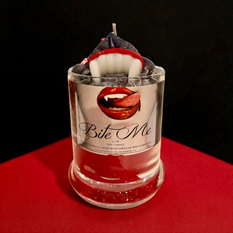 Bite Me Dessert Candle