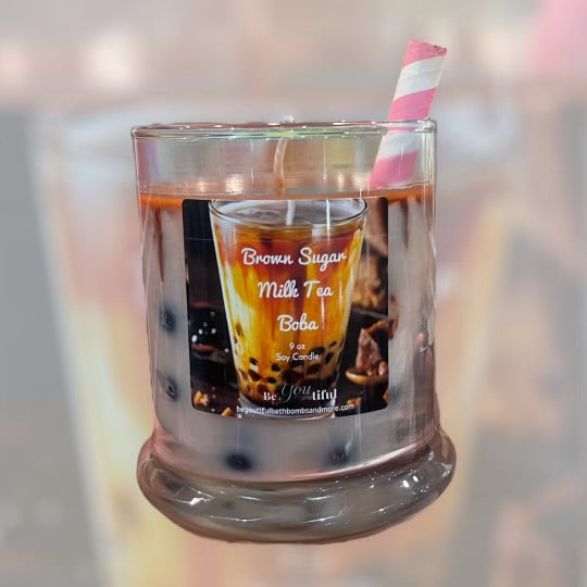 Brown Sugar Boba Dessert Candles