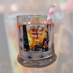 Brown Sugar Boba Dessert Candles