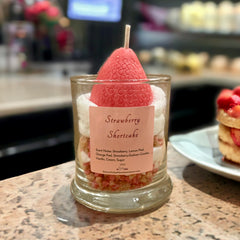 Strawberry Shortcake Dessert Candle