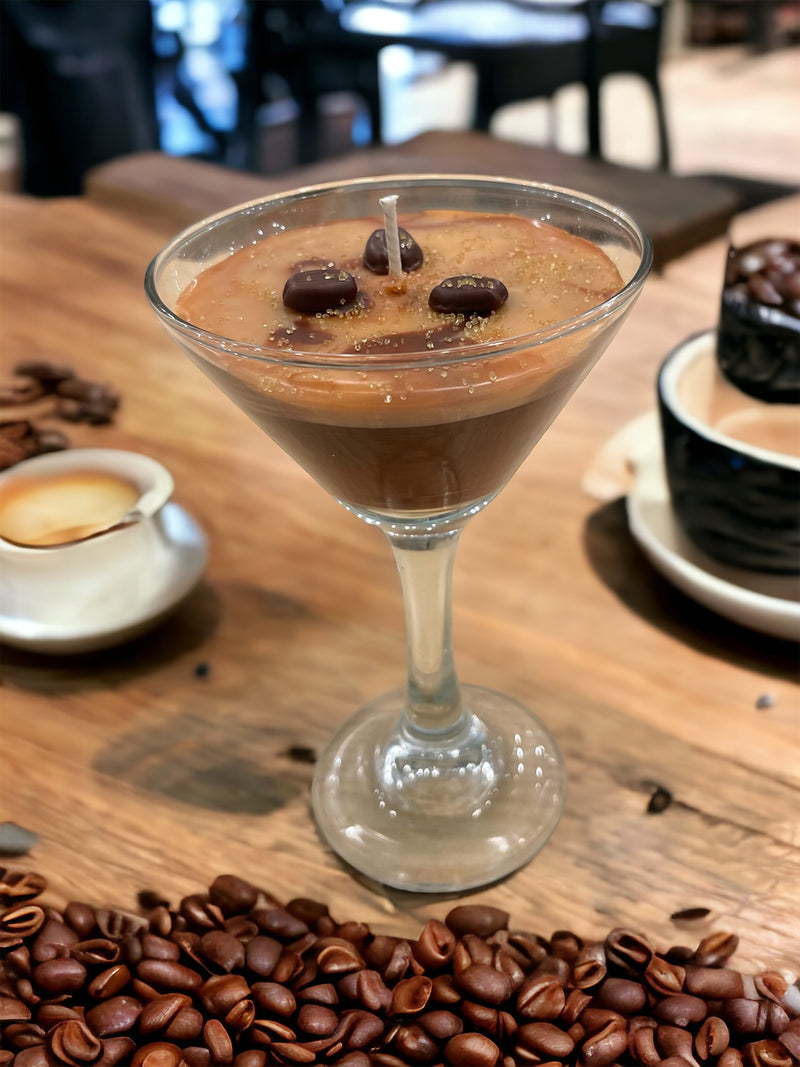 Espresso Martini Cocktail Candle