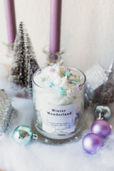 Winter Wonderland Dessert Candle