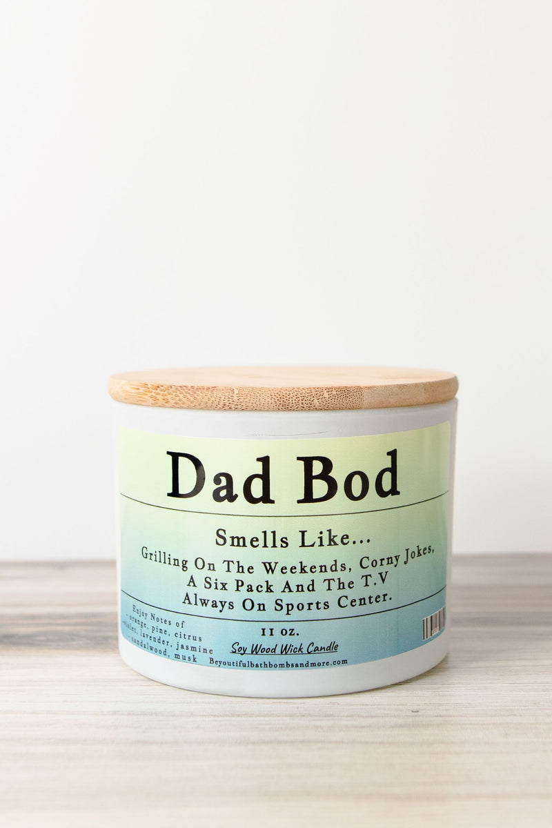 Dad Wood Wick Candle