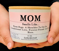 Mom Wood Wick Candle