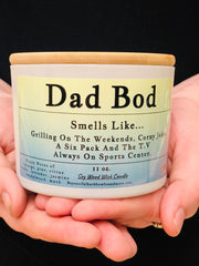 Dad Wood Wick Candle