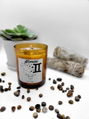 Gemini Zodiac Candle