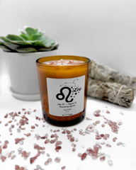 Leo Zodiac Candle