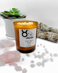 Taurus Zodiac Candle