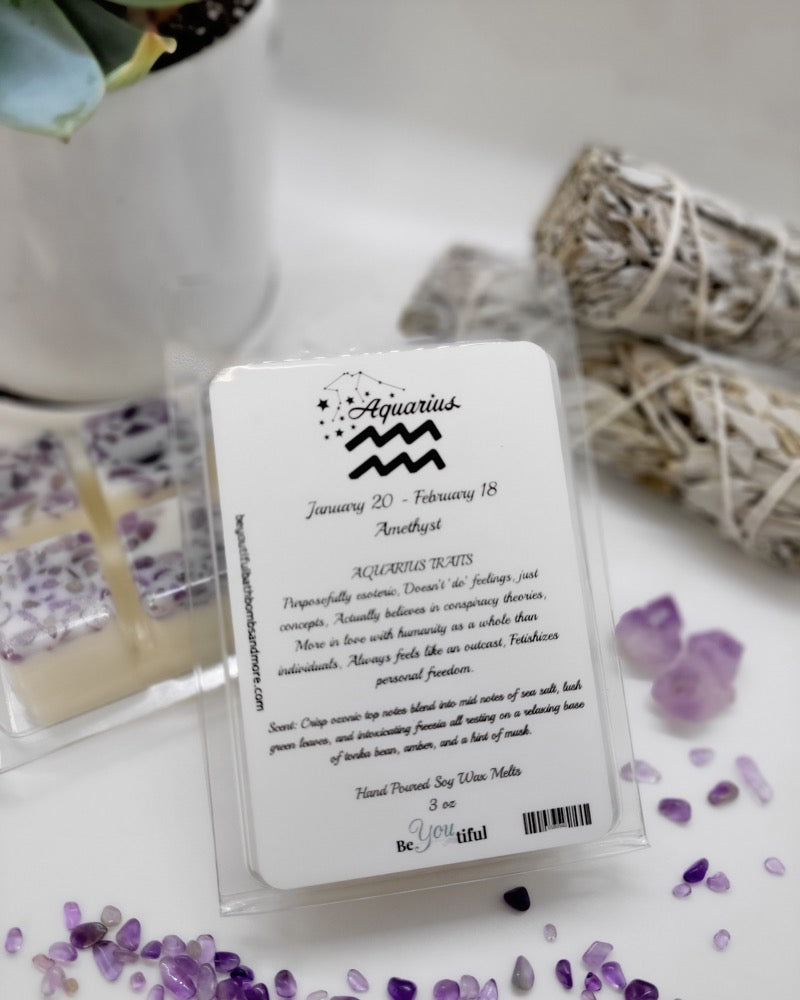 Aquarius Zodiac Wax Melt